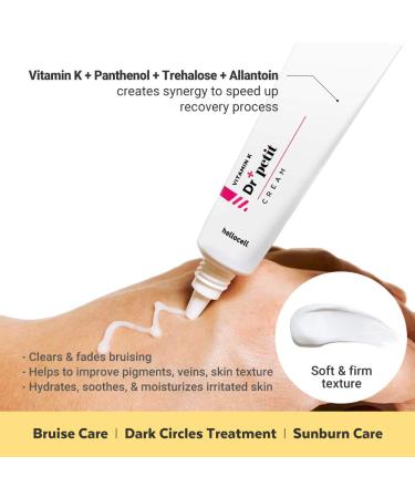 Doctor Petit Cream Bundle for Bruises, Eye bags, Sunburn, Dark Spots - 2 Pack 1 Oz Pocket Size - Buy Online on GoSupps.com