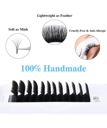 Buy D CURL 0.07 Self-Fanning Eyelash Extensions | Easy Fan 3D 5D 8D 10D | 8-14mm Volume Lash Extensions by Gemerry - Buy Online on GoSupps.com