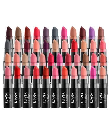 NYX Matte Lipstick in Summer Breeze - Clean Blue-Toned Pink Shade | 1 Count - Buy Online on GoSupps.com