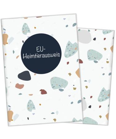 Wilhelm Fell case for the EU pet ID card for animals I Personable for your pet I personal gift idea for pet owners I protective cover for the pet ID (Lucky) EU home-animal ID Lucky