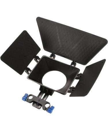 Fotga ABS Plastic Matte Box with 15mm Rail Rod Clamp Sunshade for Camera Cage | Compatible with Canon, Fuijifilm, Panasonic and more - Buy Online on GoSupps.com