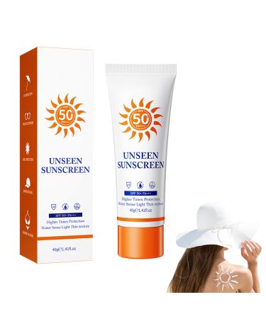 Horuili® Sunscreen SPF 50, Face Sunscreen, SPF 50 Sunscreen Lightweight, Non-Sticky, Water and Sweat Resistant, Daily Sun Protection