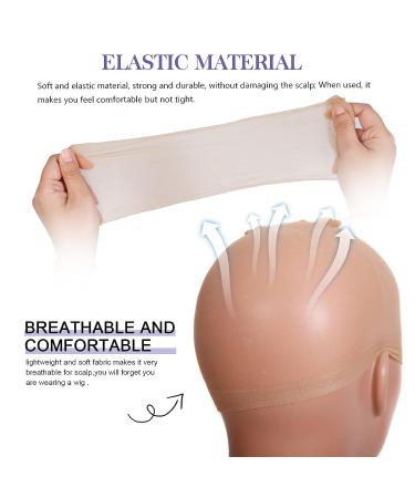 Ugrace Hair HD Wig Cap for Lace Front Wig - 10 PCS Transparent Stocking Wig Caps for Women | Breathable & Super Soft Invisible HD Wig Accessories - Buy Online on GoSupps.com