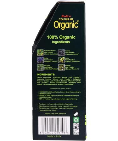 Radico Colour Me Organic Plant Hair Colour - Red-Blonde | Vegan & Natural Cosmetics - Buy Online on GoSupps.com