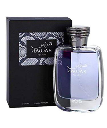 Hawas for Men Eau de Parfum Spray 3.33 Ounce (100ml) | Pack of 1 | Captivating and Bold Fragrance for the Modern Man
