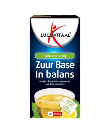 Lucovitaal Lucovitaal Acid-based tea 20 pieces 20 units
