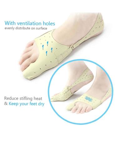 Elastic Bunion Corrector & Relief Sleeves - Hallux Valgus Protection Tool for Toe Extensor Care - Buy Online on GoSupps.com