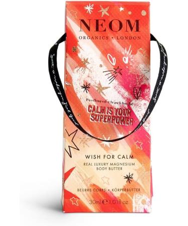 NEOM Wish For Calm Gift Set | Real Luxury Magnesium Body Butter 30ml | Lavender, Jasmine & Sandalwood | Perfect Christmas Stocking Filler - Buy Online on GoSupps.com