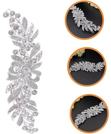 Housoutil Hair Comb Pearl Headpiece Gel Nail Kit Hair Clips Pearl Barrette Wedding Shower Stool Rhinestone Headpiece Classroom Bride Rhinestone Crystal Hair Accessories - Buy Online on GoSupps.com