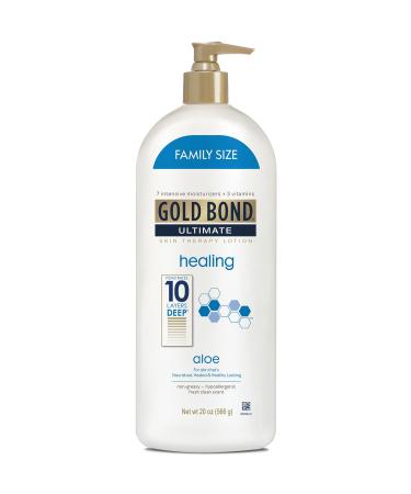 Gold Bond Ultimate Healing Skin Therapy Lotion Family Size  Aloe  20 Ounce