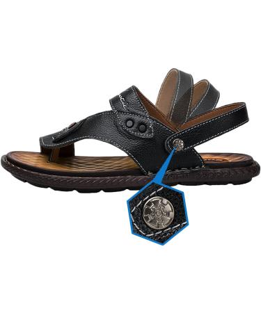 Men's Stylish Summer Foot Correction Sandals - Brown, Size 8 | Orthopedic Bunion Splints, Lightweight, Breathable Flip Flops for Hallux Valgus - Buy Online on GoSupps.com