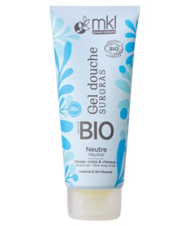 MKL Green Nature Shower Gel Surgras Neutral Organic 200 ml