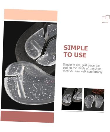 NOLITOY 6 Pairs Forefoot Slipper Pads - Silicone Toe Protectors & Shoe Inserts - Skin-Friendly Gel Pads for Comfort & Protection Ideal for Sandals - Buy Online on GoSupps.com