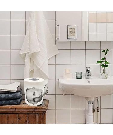 2pcs Toilet Paper Funny Toilet Paper Laugh Out Loud Joke with Image Printed On Every Sheet Hilarious White Elephant Idea - Buy Online on GoSupps.com
