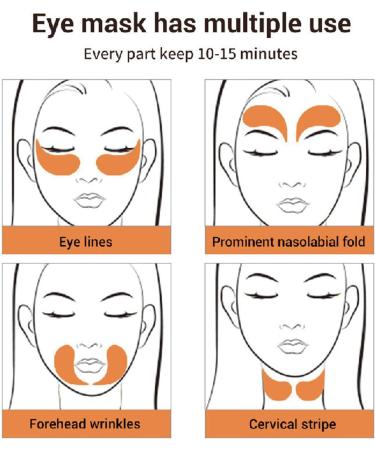 Eye Patch Eye Hydratant Et Hydratant Cernes Sous Les Yeux Pour Yeux Gel (B One Size) 1 ml (Lot de 1) B - Buy Online on GoSupps.com