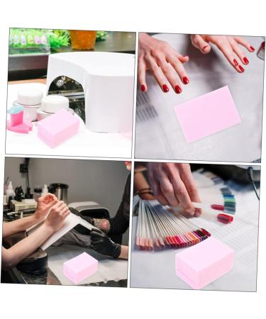 Mikinona 3 Nail Remover Cotton Nail Remover Clips Nail Remover Wipes Cleansing Wipes Eyelash Gel Nail Wraps Pad Clean Wipes Pink Manicure Makeup Remover Wipes Natural Cotton Fiber - Buy Online on GoSupps.com