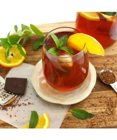 Rooibos Rocks Organic Loose Leaf Rooibos Tea - 16oz | Caffeine-Free South African Herbal Tea | Immunity Boosting Red Bush Tea - 1lb Pack - Buy Online on GoSupps.com