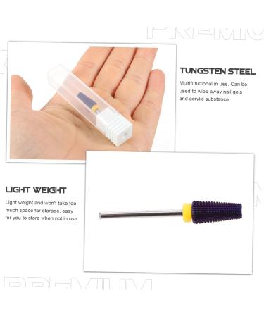 Ipetboom Nail Bits cuticle nail drill bit hard drill Accessories Tungsten steel nail manicure supplies cuticle drill bits nail clippers carbide drill bit Acrylic alloy Nail flakes - Buy Online on GoSupps.com