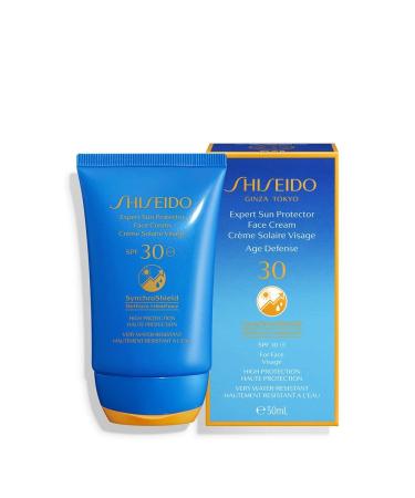 Shiseido Expert Sun Protector Face Cream SPF30 - Best Sunscreen for All Skin Types | Buy Online - Buy Online on GoSupps.com
