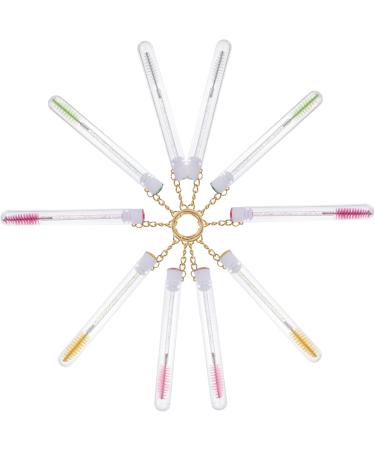 Mipcase Lash Extension Supplies 50 pcs Lash with Wands Tubes Eyelash Mascara Women Crystal Girl Mascarades Test for - Buy Online on GoSupps.com