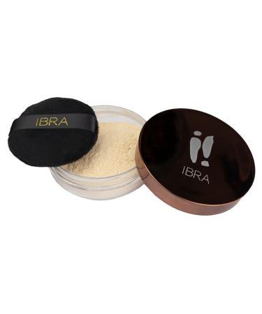 Powder make -up waterproof face - facial make -up - transparent powder (1x12g) beige - for face - perfect make -up - natural look - matt - gloss control (transparent beige 2)