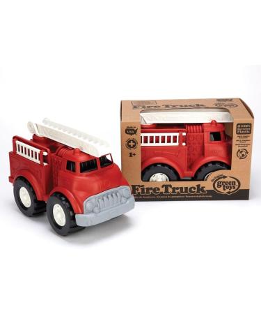 Green Toys Fire Truck - Eco-Friendly, BPA & Phthalates Free Toy for Kids | Enhance Fine & Gross Motor Skills - Buy Online on GoSupps.com