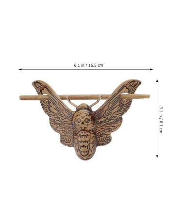 Lurrose Gothic Skull Hairpins - 2pcs Horror Skeleton Hair Fork Sticks for Women | Halloween Hair Accessory - Buy Online on GoSupps.com