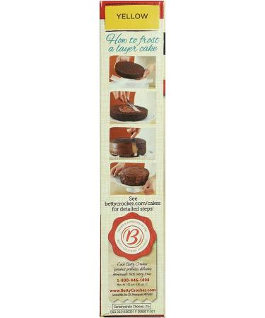 Betty Crocker Super Moist Yellow Cake Mix 15.25oz - Delicious and Easy to Bake - Buy Online on GoSupps.com