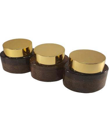 Aureate Luxury Skincare Full-Sized Luxury Scent Trios SMOOTH Polishing Luxury Body Scrub All-Natural Small-Batched Handmade Artisanal Exfoliating Skin-Smoothing All-Purpose Scrub - Buy Online on GoSupps.com