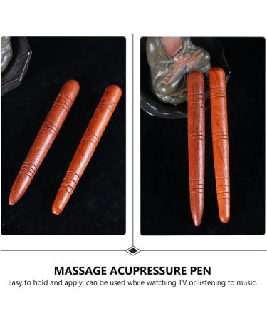 Milists 4-Part Thai Massage Sticks | Wooden Reflex Zone Tools for Hand Face & Body Relaxation | Travel & Home Massage Device - Buy Online on GoSupps.com