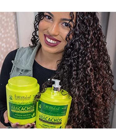 Forever Liss Avocado Hair Treatment Kit for Brazilian Curly Hair + Hydration Mask 950g + Gift - Buy Online on GoSupps.com