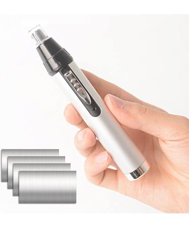 Rechargeable Nose Hair Trimmer - Electric Hair Removal for Men & Women | Safe Ear & Eyebrow Clipper - Buy Online on GoSupps.com