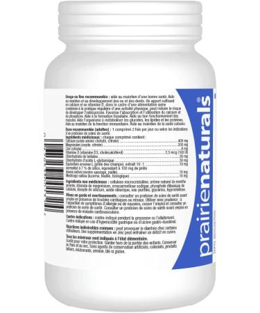 Prairie Naturals Cal-mag force 2:1-90 tabs 90 count (Pack of 1) - Buy Online on GoSupps.com