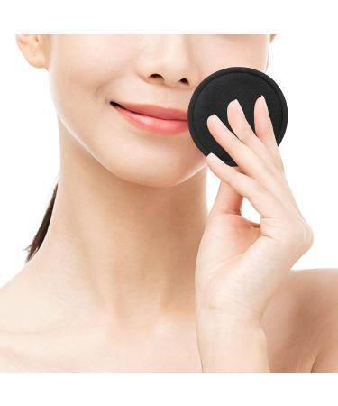 Pasuihcay 16Pcs Reusable Bamboo Cotton Make Up Remover Pads Washable Triple Layer Skin Care Wipe Pads Cleaning Pad with Bag - Buy Online on GoSupps.com