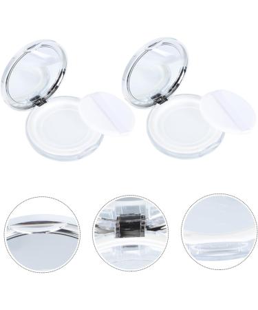 Beavorty Beauty Tool 2pcs Boxes Powder Box Makeup Containers Body Powder Case Female Makeup Supply Miss Cosmetic Bracket - Buy Online on GoSupps.com