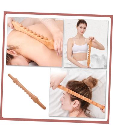 Beatifufu Gua SHA Wood Massage Tool - Trigger Point Body Roller for Back & Feet - Manual Muscle Massager for Fitness - Buy Online on GoSupps.com