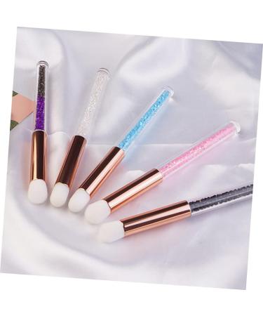 PLAFOPE 2pcs Nose Brush Beauty Eye Fluff Eyeshadow Brush Makeup Eyeshadow Pink Artificial Fiber Wool - Buy Online on GoSupps.com