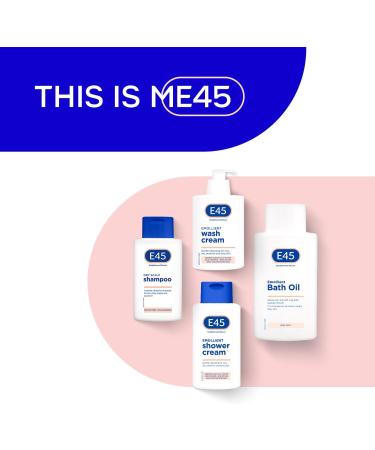 E45 Dry Scalp Shampoo 200 ml - Shampoo to relieve dry scalp with Pro Vitamin B5 to moisturize hair - Anti-dandruff shampoo - Clean and shiny hair - Free from - Buy Online on GoSupps.com
