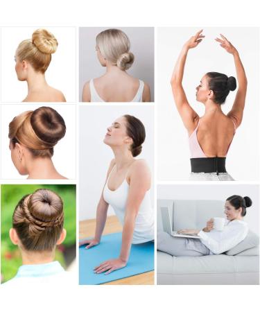 Magic Hair Bun Maker Fast & Easy Donut Bun Maker DIY French Twist Bun Shaper for Girls Women (Blonde Light Brown Brown) - Buy Online on GoSupps.com