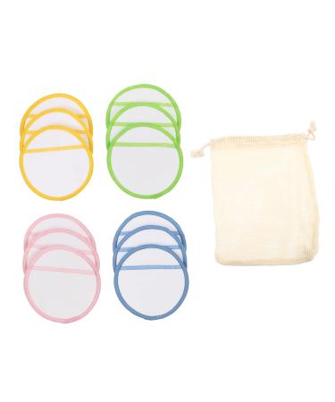 DOITOOL Makeup Cleaning Pads 1 Set Finger Makeup Remover Pad s Cleansing Towel Wipe Reusable Face Pads Washable Face Pads Face Cleaning Puffs Round Makeup Remover Wipes Soft