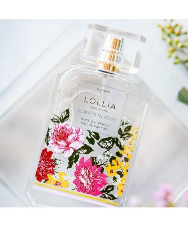 LOLLIA Always in Rose Eau de Parfum 3.4 fl. oz. - Rose & Hibiscus Beautifully Captivating Perfume Women s Perfume Eau de Parfum Spray for Women Women s Fragrance Always in Rose 3.4 Fl Oz (Pack of 1) - Buy Online on GoSupps.com