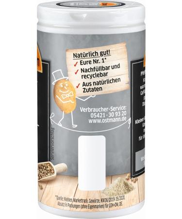 Ostmann White Pepper 45g - Premium Quality Spice for International Shipping | Enhance Your Culinary Delights - Buy Online on GoSupps.com