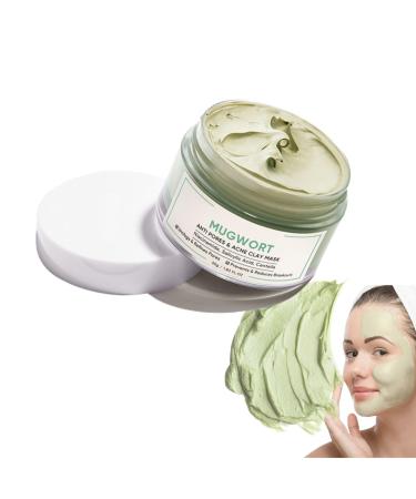 Green Tea Clay Mask Blackhead Remover Poreless Cleansing Face mask Green Tea Deep Cleanse Mask SPA Face masks for deep cleaning detoxification and reduction in acne and blackheads 55g - Buy Online on GoSupps.com