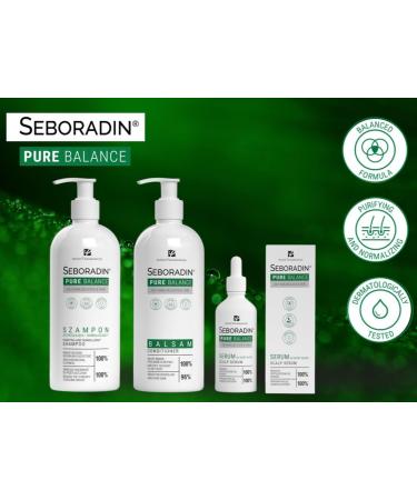 Seboradin Reinforced Hair Serum For Fine Hair Prone To Oiliness Scalp Care Regulation Of Sebum Secretion Aloe Vera Niacinamide Black Radish Extract Pure Ballance 100 ml - Buy Online on GoSupps.com