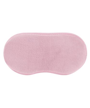 Sleeping Mask Eye Masks with Adjustable Strap Soft Night Napping Blindfold Women Men Eye Shades Home Office Travel Pink
