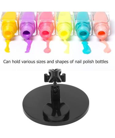Adjustable ABS Non-Slip Bottom Nail Polish Holder Angle for Lovers (BLACK) - Buy Online on GoSupps.com