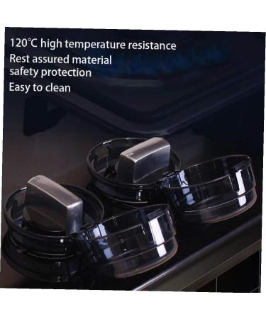 Gas Stove Oven Knob Protector Cover - Child Safety for Cooker Knob - 4PCS Kitchen Guard Set - Buy Online on GoSupps.com