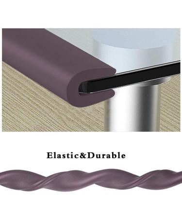 Vicloon Edge Protectors 2 M Foam Safety Strip and 4 Corner Cushion Protector Set Edge Corner Guards for Baby - Purple - Buy Online on GoSupps.com