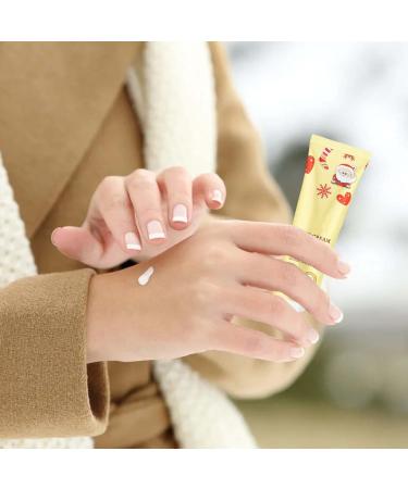 Byuexhp Organic hand cream 30 g hand lotion with lemon scent for care softening skin cream for home on the road work travel nights daily use all skin types - Buy Online on GoSupps.com