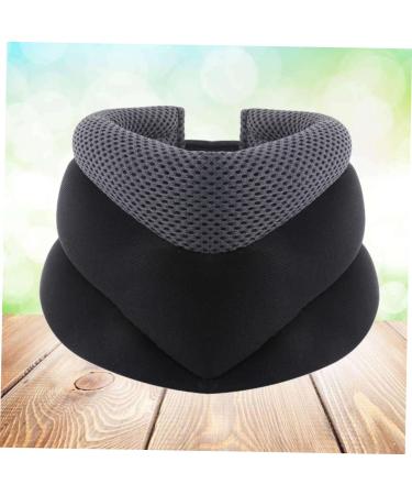 FRCOLOR Cervical Support Brace - Three Layers Breathable Guard - Medium Grey for Optimal Comfort & Stability - Buy Online on GoSupps.com